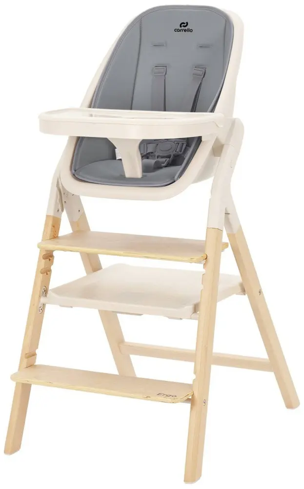 Стульчик трансформер CARRELLO Ergo CRL-16701 Carbon Grey серый