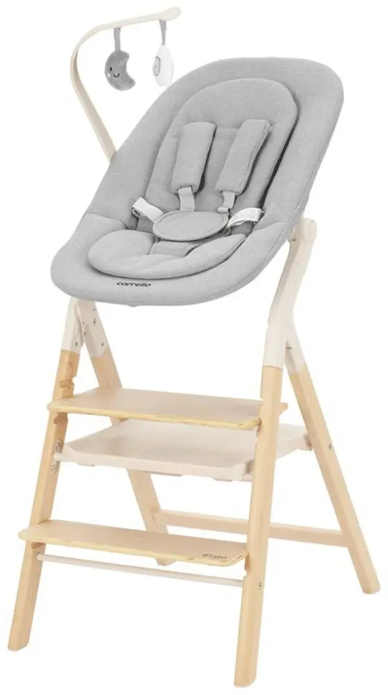 Стульчик трансформер CARRELLO Ergo CRL-16701 Carbon Grey серый