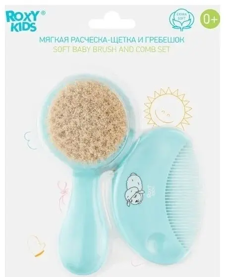 Расческа и щетка ROXY-KIDS RBH-003 0-9 мес купить,4300