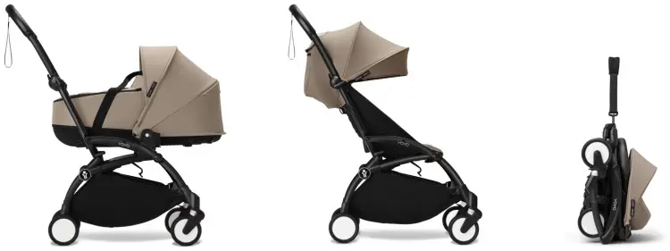 Коляска универсальная 2 в 1 Stokke YOYO3 646407/646002, бежевый купить,359590