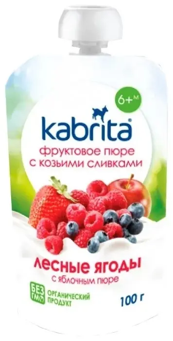Детское пюре Kabrita 19733790 100 г, с 6 месяцев
