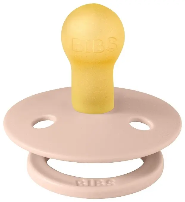 Пустышка BIBS Colour Blush, 1 шт, розовый