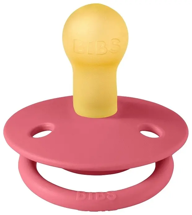 Пустышка BIBS De Lux Latex Coral 0-6 месяцев купить,NaN