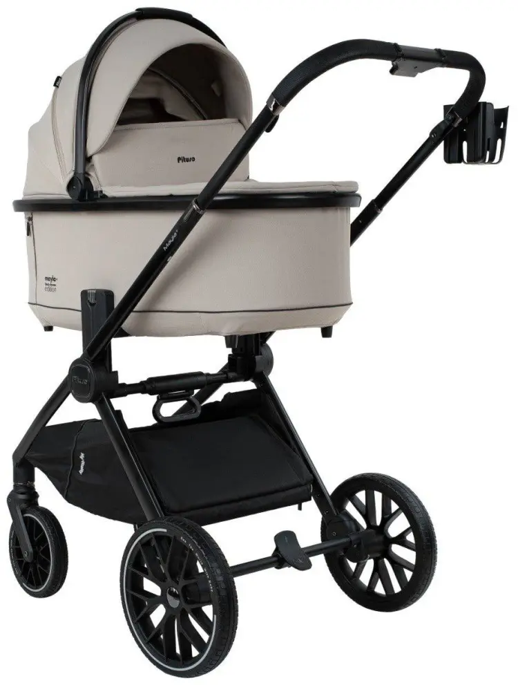 Коляска универсальная 2 в 1 Pituso Mayla Plus MPLS/555-Beige, молочный