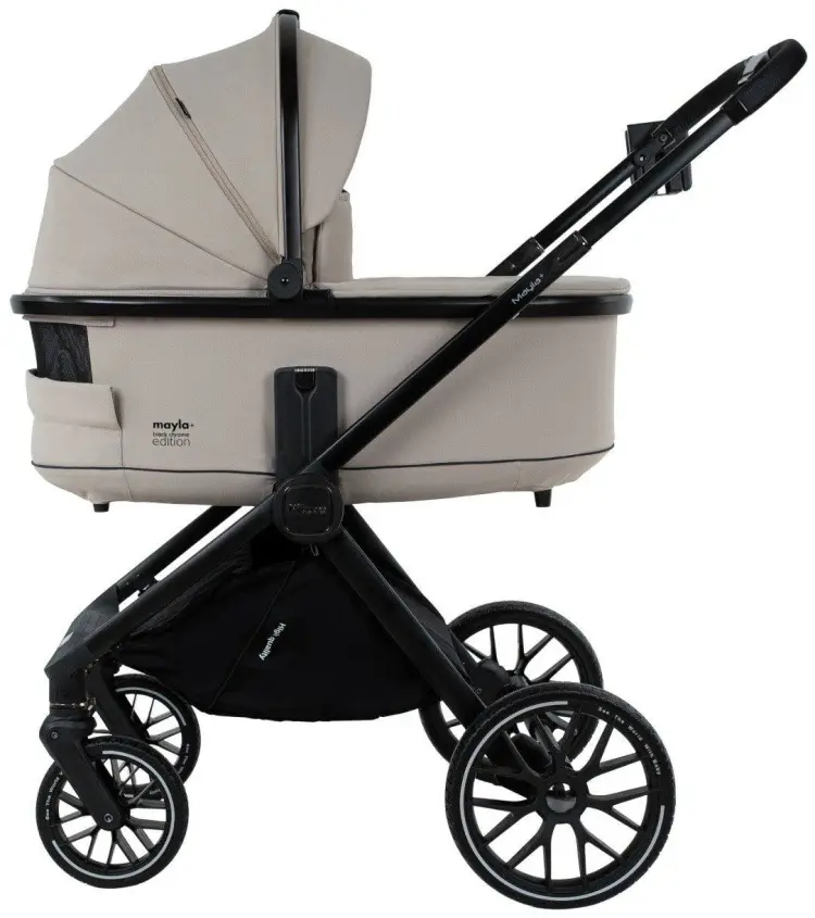 Коляска универсальная 2 в 1 Pituso Mayla Plus MPLS/555-Beige, молочный