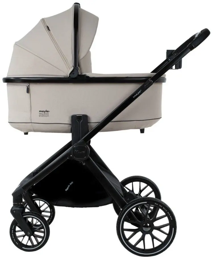 Коляска универсальная 2 в 1 Pituso Mayla Plus MPLS/555-Beige, молочный