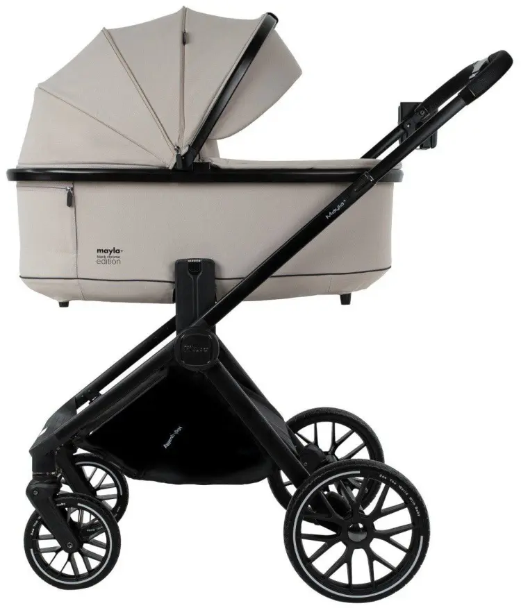 Коляска универсальная 2 в 1 Pituso Mayla Plus MPLS/555-Beige, молочный