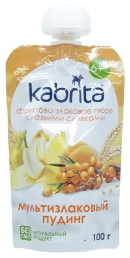 Детское пюре Kabrita 19733788 100 г, с 6 месяцев