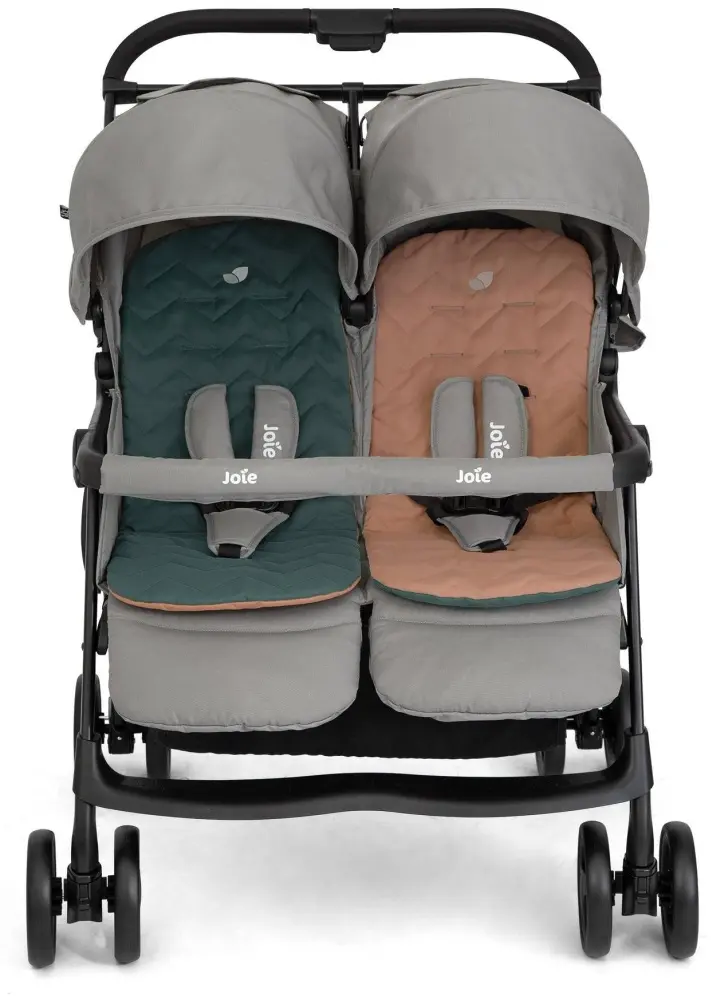 Коляска прогулочная Joie Aire Twin Pebble, серый