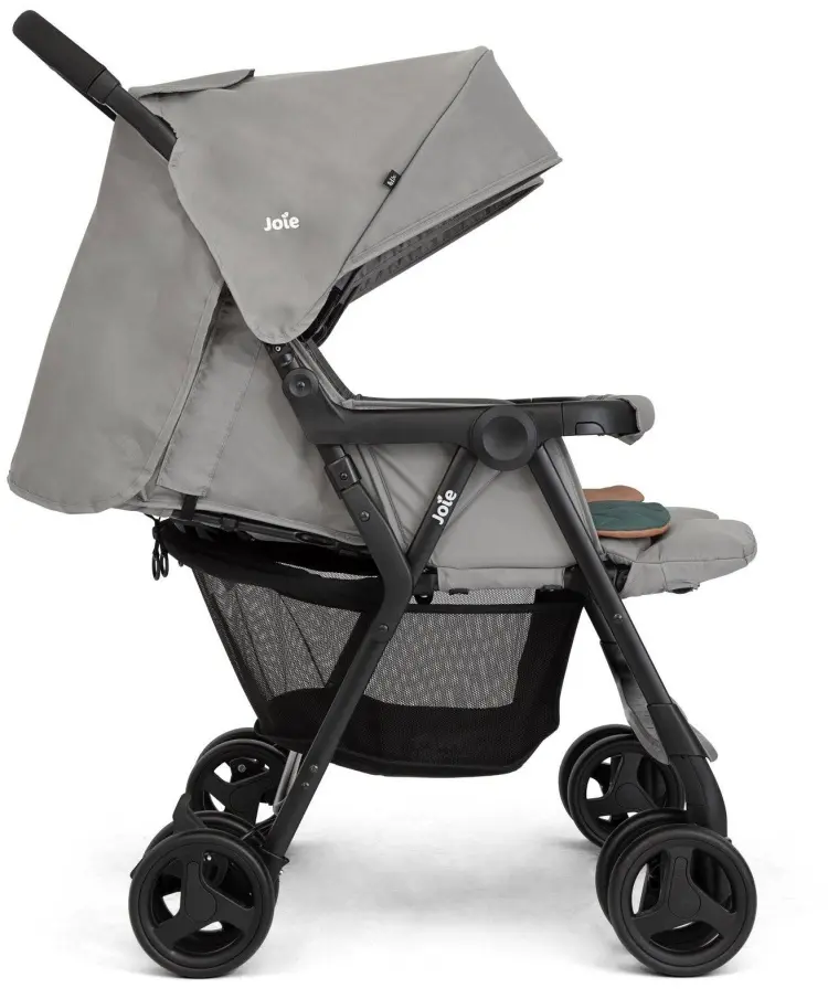 Коляска прогулочная Joie Aire Twin Pebble, серый