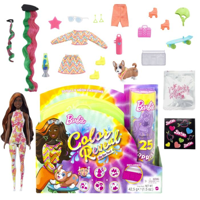 Кукла Barbie Color Reveal Neon в ассортименте HCD250 купить,NaN