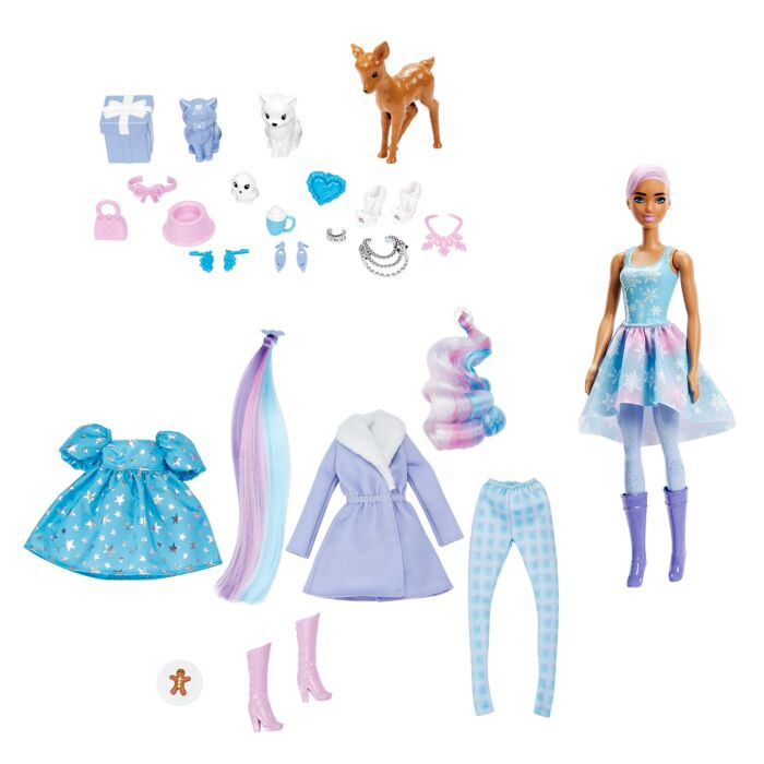 Кукла Barbie Color Reveal Адвент календарь HJD600 купить,NaN