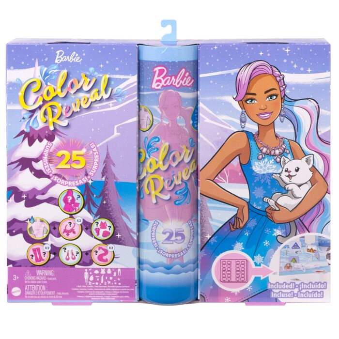 Кукла Barbie Color Reveal Адвент календарь HJD600 купить,NaN