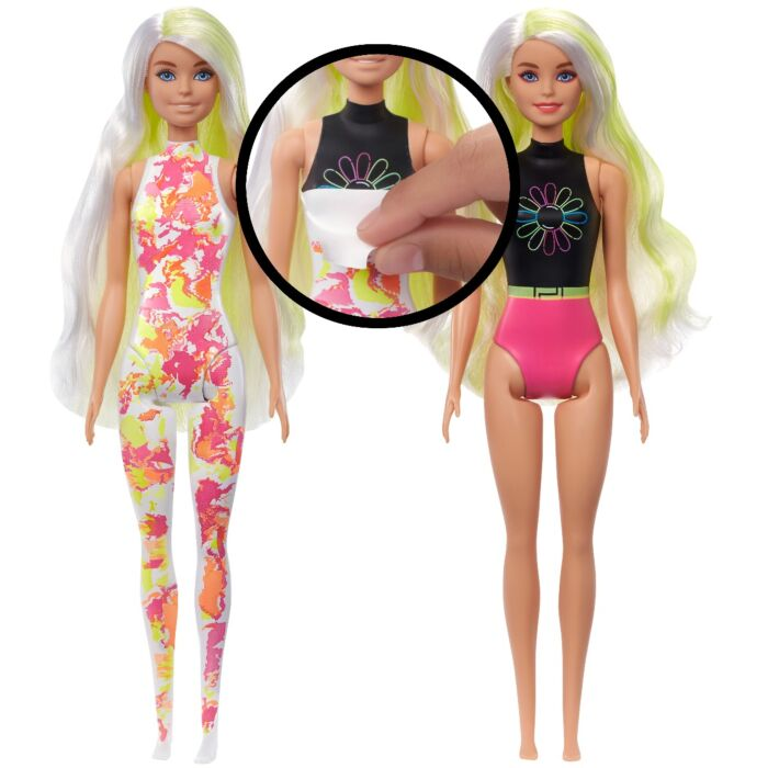 Кукла Barbie Color Reveal Neon в ассортименте HCD250 купить,NaN