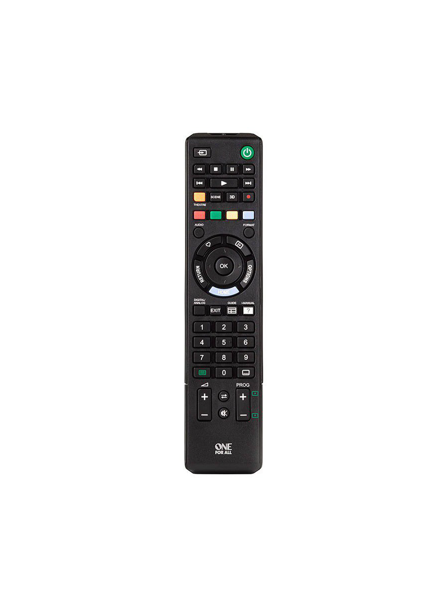 Пульт ДУ One For All URC 1912 для ТВ Sony черный купить,NaN