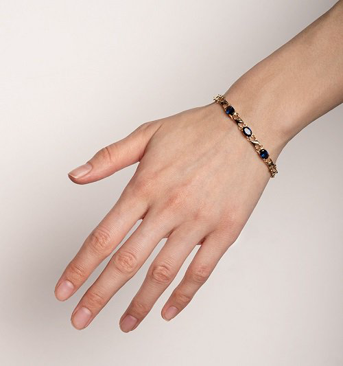 Браслет Кристалл NM143 18р 7,82гр. купить,NaN