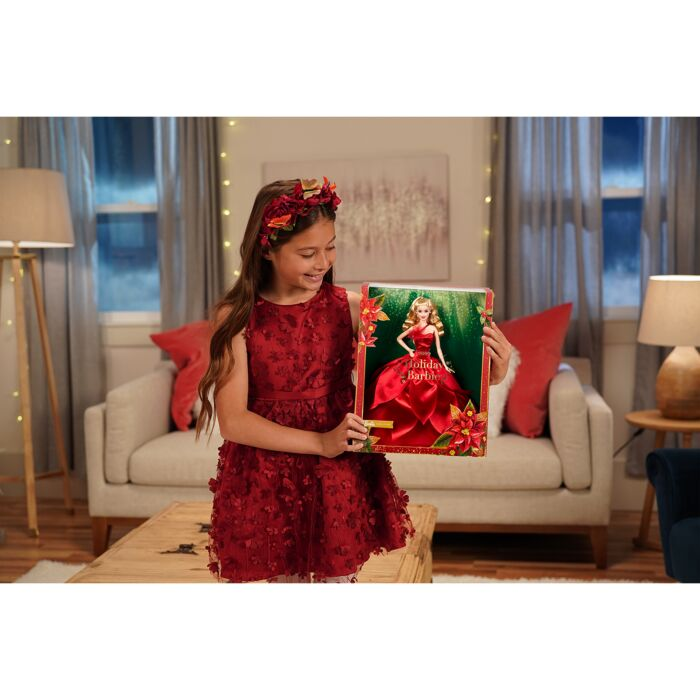 Кукла Barbie Signature Коллекционная Holiday Barbie 2022 HBY030 купить,NaN
