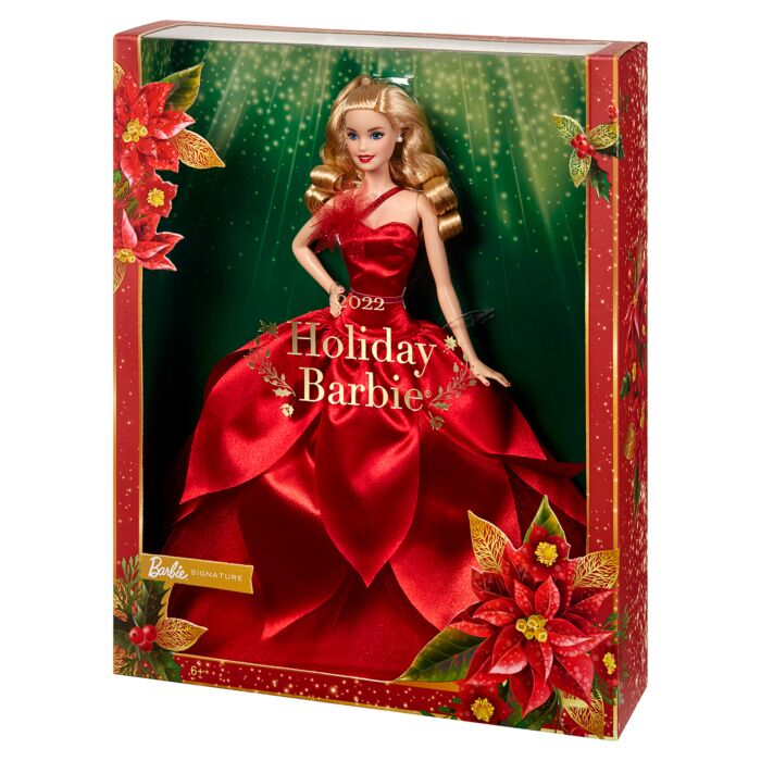 Кукла Barbie Signature Коллекционная Holiday Barbie 2022 HBY030 купить,NaN