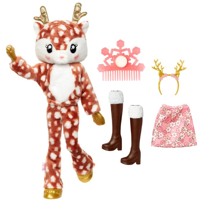 Кукла Barbie Cutie Reveal Олень HJL610 30см купить,NaN