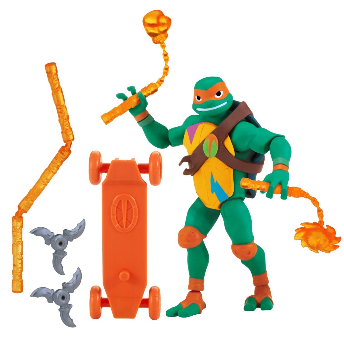 Фигурка TMNT Черепашки-Ниндзя Микеланджело 12см 80803 купить,NaN