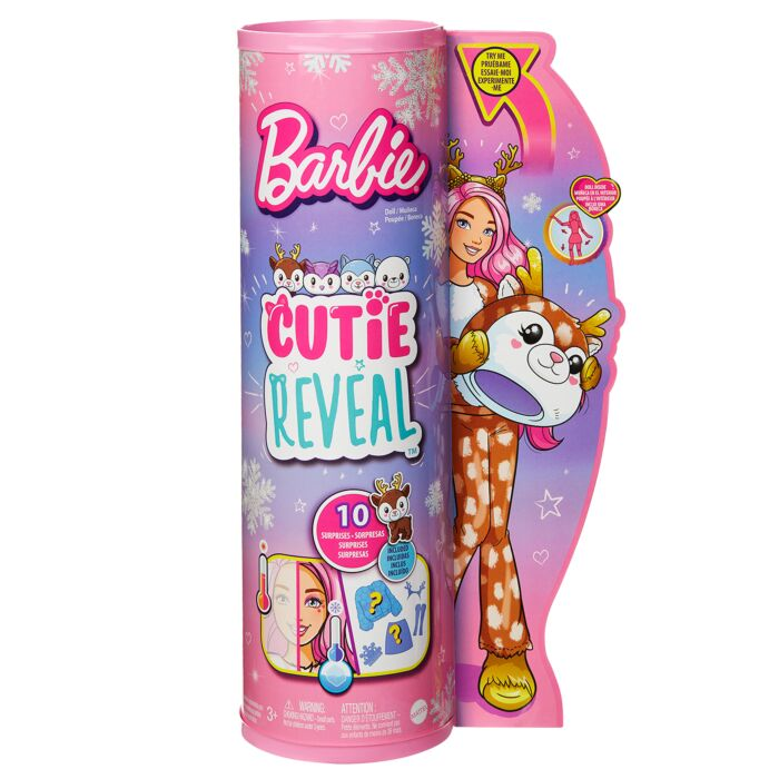 Кукла Barbie Cutie Reveal Олень HJL610 30см купить,NaN