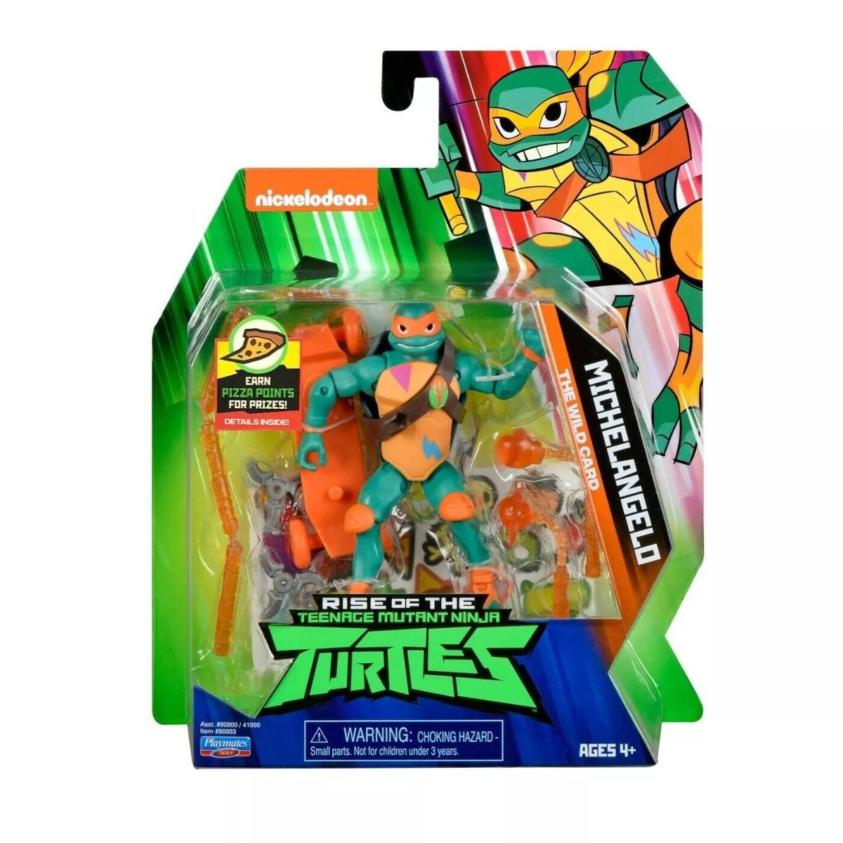 Фигурка TMNT Черепашки-Ниндзя Микеланджело 12см 80803 купить,NaN