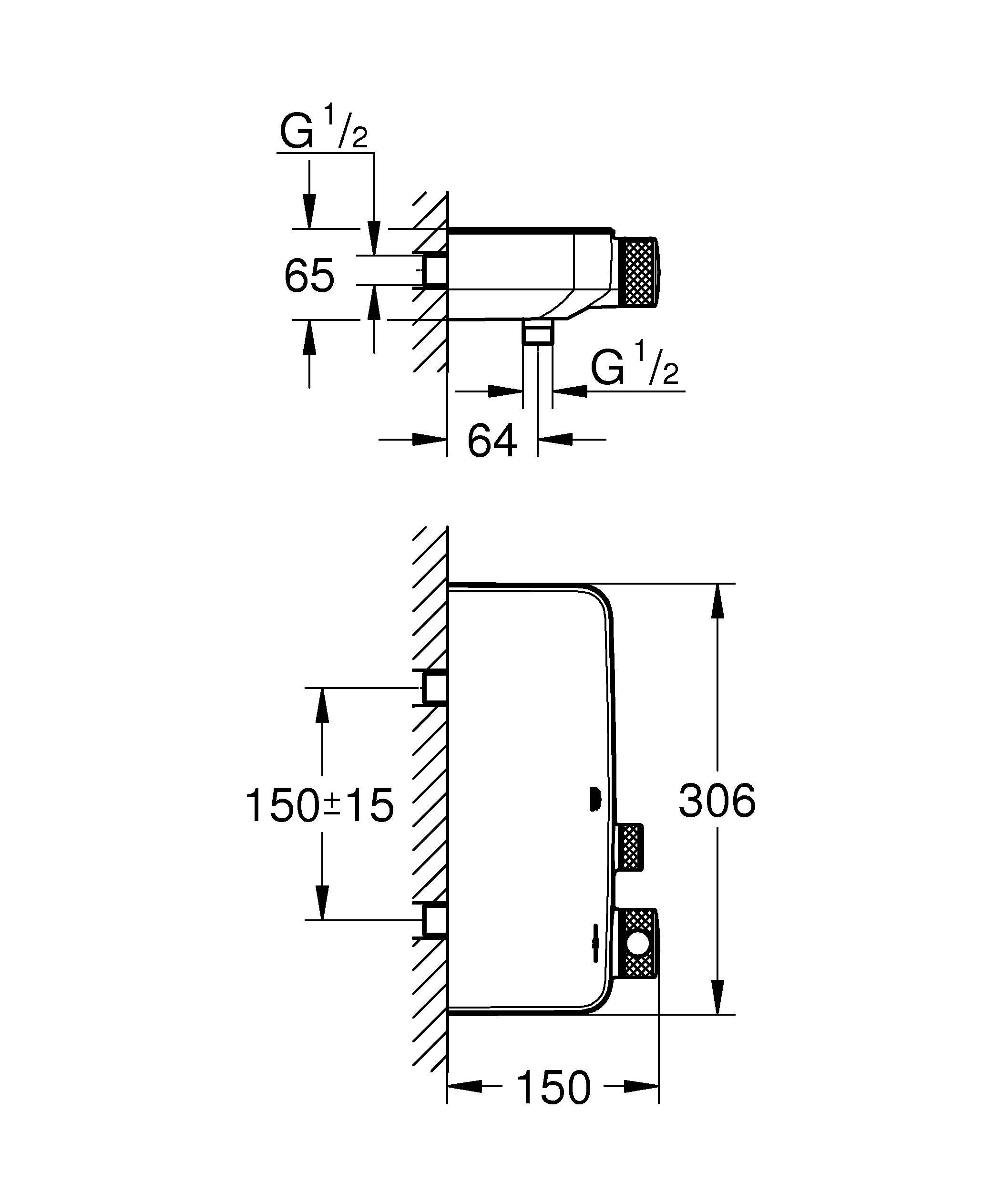 Смеситель Grohe 34719000 хром купить,0