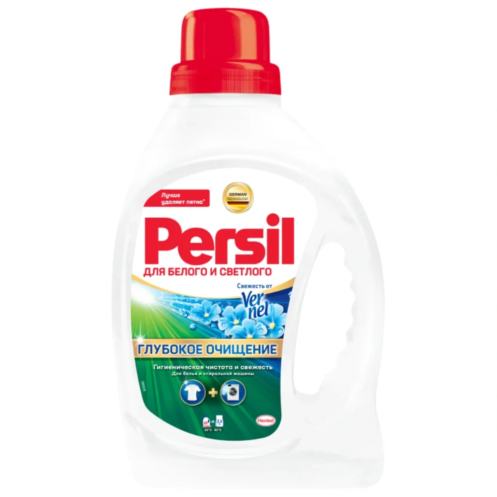 Гель для стирки для белых и светлых тканей Persil Vernel 1.04 л купить,NaN