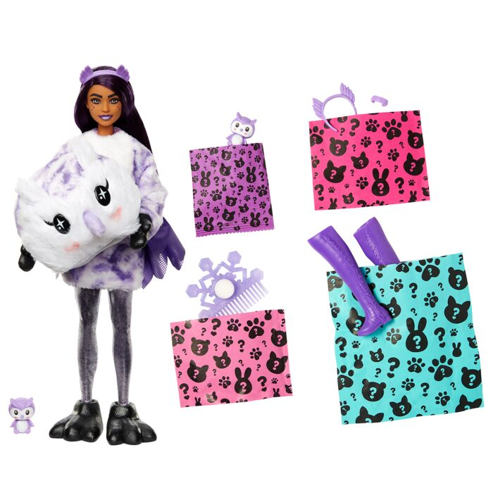 Кукла Barbie Cutie Reveal Сова HJL620 30см купить,NaN