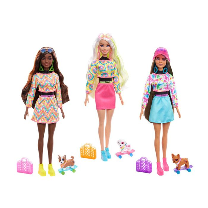 Кукла Barbie Color Reveal Neon в ассортименте HCD250 купить,NaN