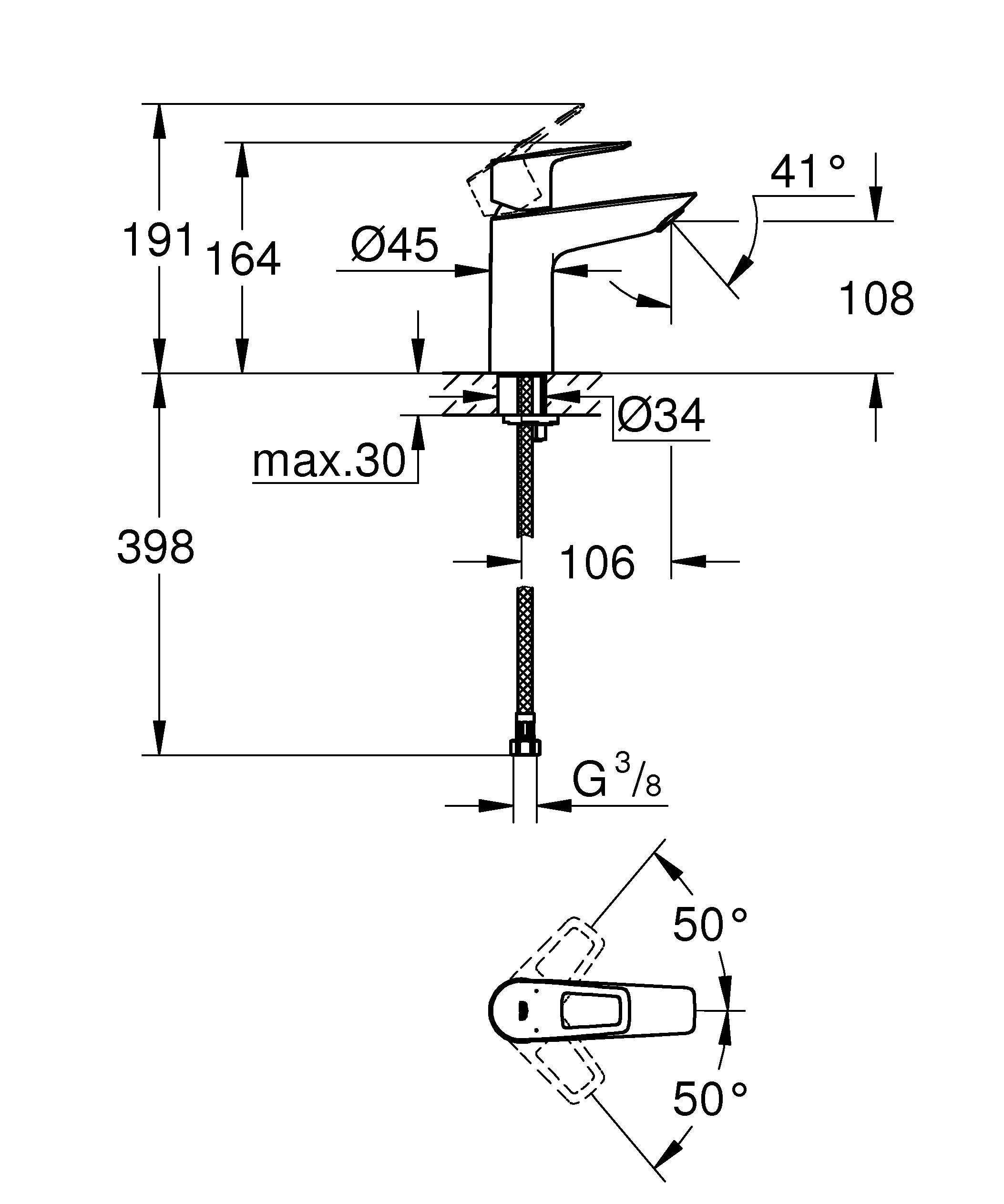 Смеситель Grohe 23917001 хром купить,NaN