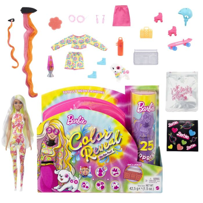 Кукла Barbie Color Reveal Neon в ассортименте HCD250 купить,NaN