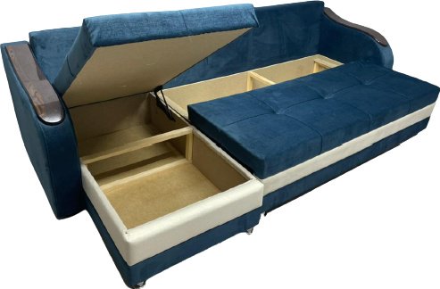 Диван Nilstone Bulgyn A18 синий - ForteMarket Диван Nilstone Bulgyn A18 синий купить,0