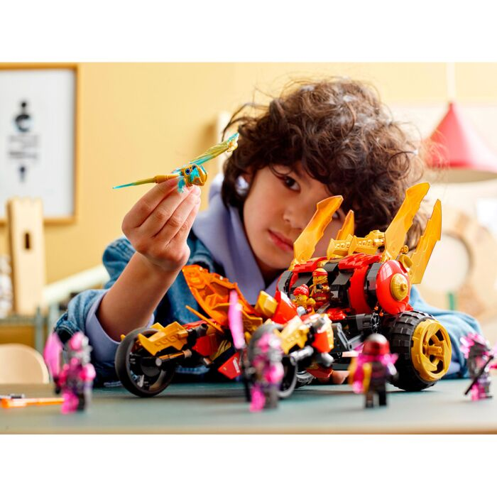 Конструктор Lego Ninjago Багги Кая «Золотой дракон» 71773 купить,NaN