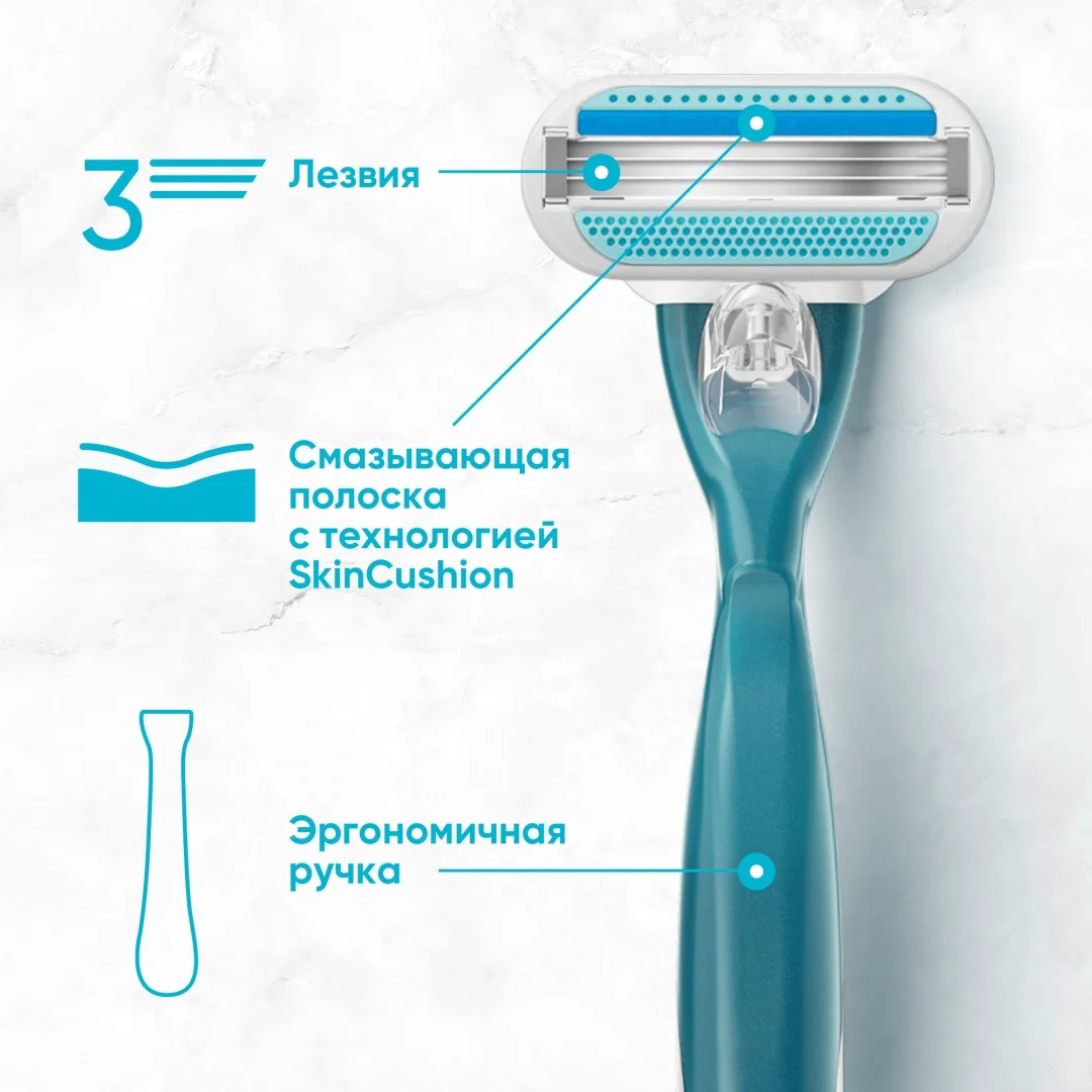 Сменные кассеты Gillette Venus Smooth 2 шт купить,NaN