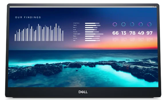 Монитор Dell P1424H 210-BHQQ 14'' Silver