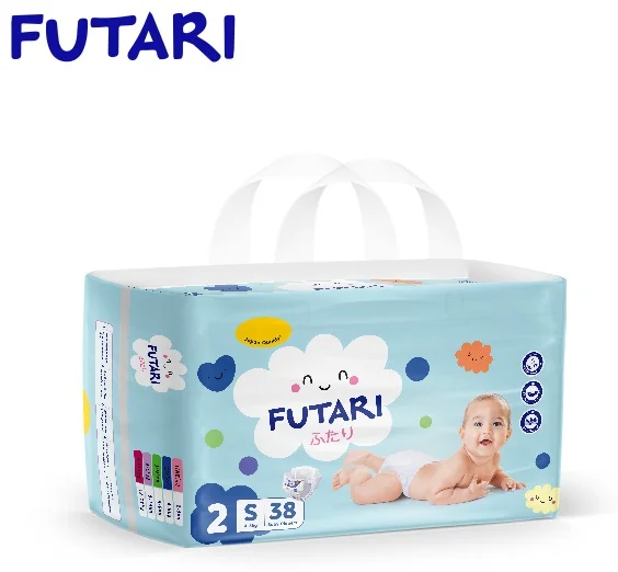 Подгузники Futari 0-6кг S 38шт купить,NaN