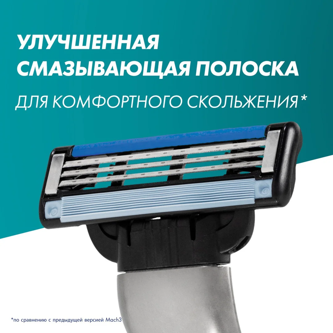 Сменные кассеты Gillette Mach3 2 шт купить,NaN