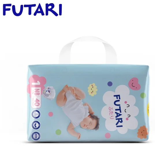Подгузники Futari 2-5кг NB 40шт купить,NaN