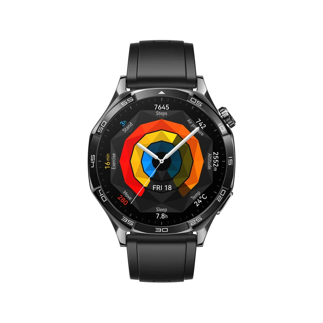 Смарт-часы Huawei Watch GT5 Fluoroelastomer Strap VLI-B19 46mm Black - ForteMarket Смарт-часы Huawei Watch GT5 Fluoroelastomer Strap VLI-B19 46mm Black купить,0