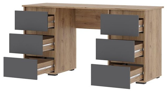 Комплект Стендмебель Хелен серый, коричневый - ForteMarket Комплект Стендмебель Хелен серый, коричневый купить,0