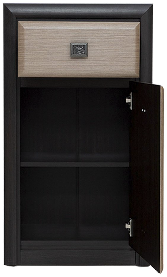 Комод BRW Коен КОМ1D1S 58.50x35x93.5см коричневый купить,NaN