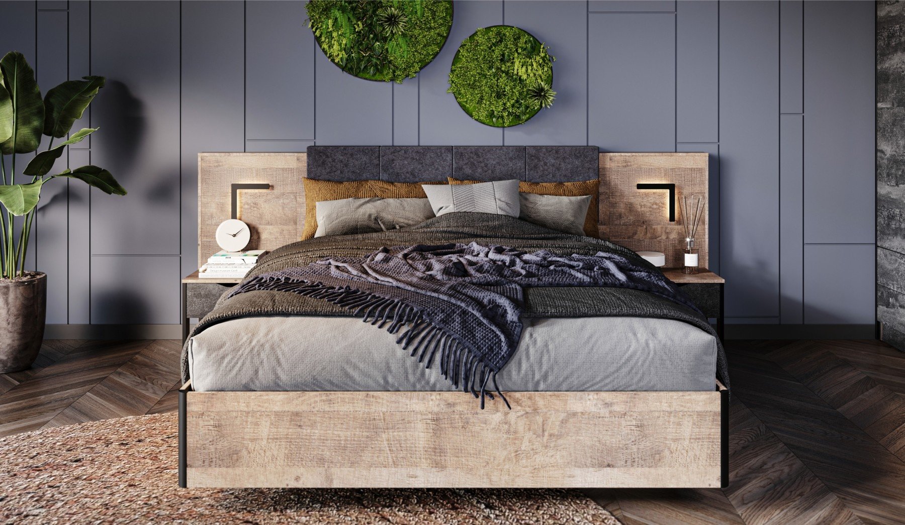 Гарнитур IMPERIAL Стокгольм, сп. место 160х200 см - ForteMarket Гарнитур IMPERIAL Стокгольм, сп. место 160х200 см купить,0