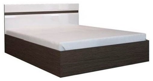 Кровать Стендмебель Вегас 140x200см черно-белая купить,NaN