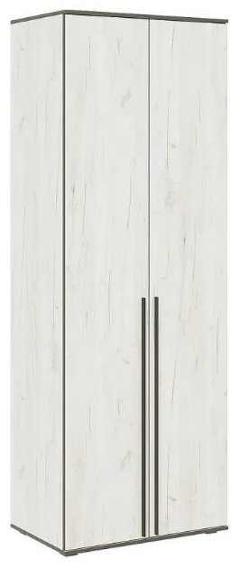 Распашной шкаф МИФ Норд, 80x223.6х51 см, светло серый - ForteMarket Распашной шкаф МИФ Норд, 80x223.6х51 см, светло серый купить,0