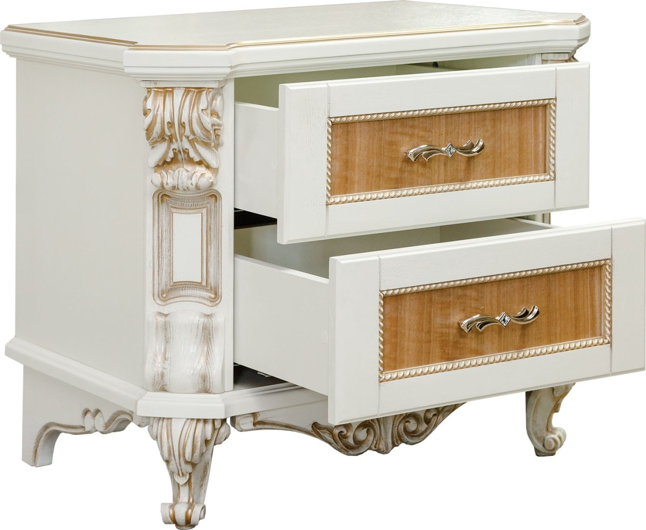 Тумба Пинскдрев Альба П4.485.1.03 70x59x48см слоновая кость купить,NaN