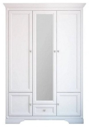Распашной шкаф Гербор 3d1s 150x225х62см белый купить,NaN