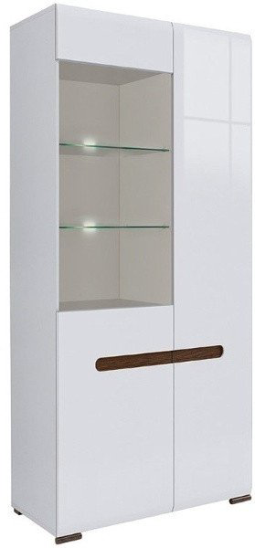 Ацтека - Шкаф REG1W1D/21/9, Белый блеск/Дуб венге магия купить,NaN