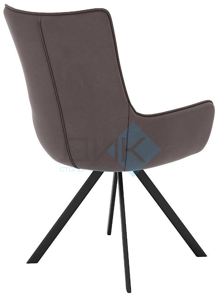 Стул ДИК DikLine 289, 93x56x61 см, коричневый, бежевый 1 шт. купить,NaN