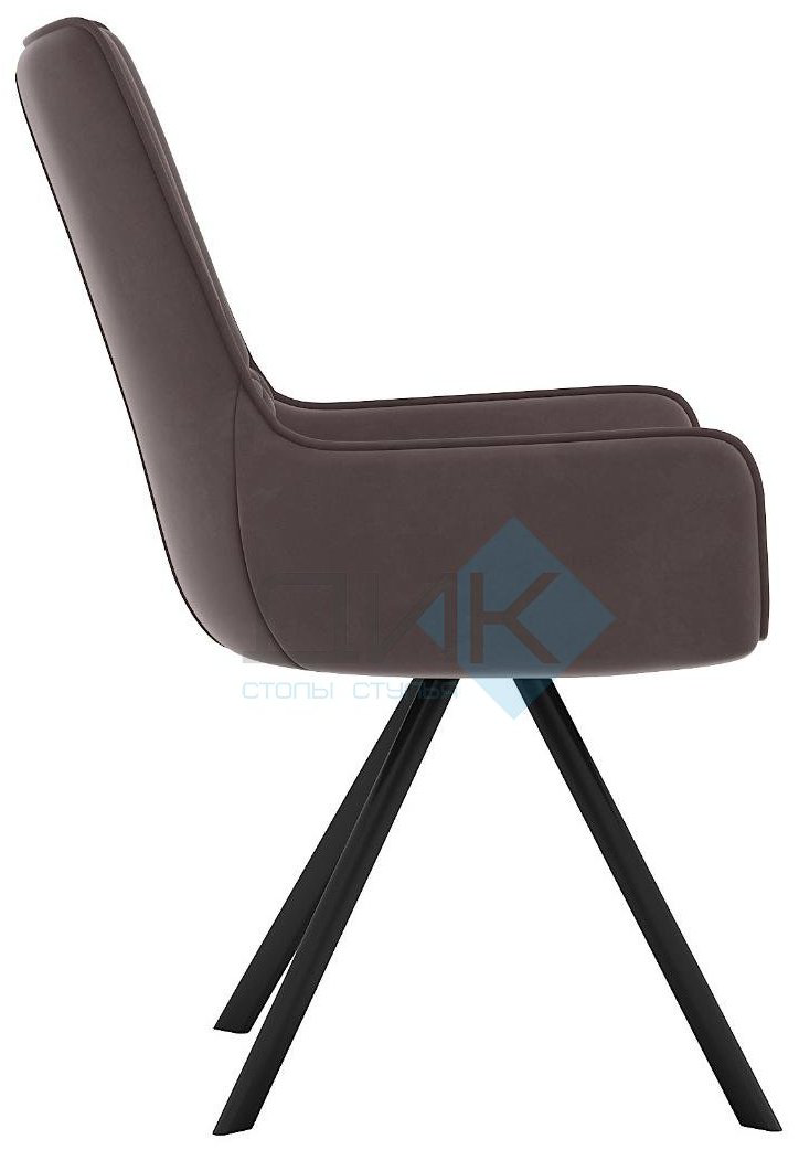 Стул ДИК DikLine 289, 93x56x61 см, коричневый, бежевый 1 шт. купить,NaN